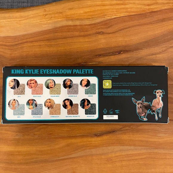 KING KYLIE Eyeshadow Palette Limited Edition Anniversary Collection - 10 Shades - Picture 5 of 16